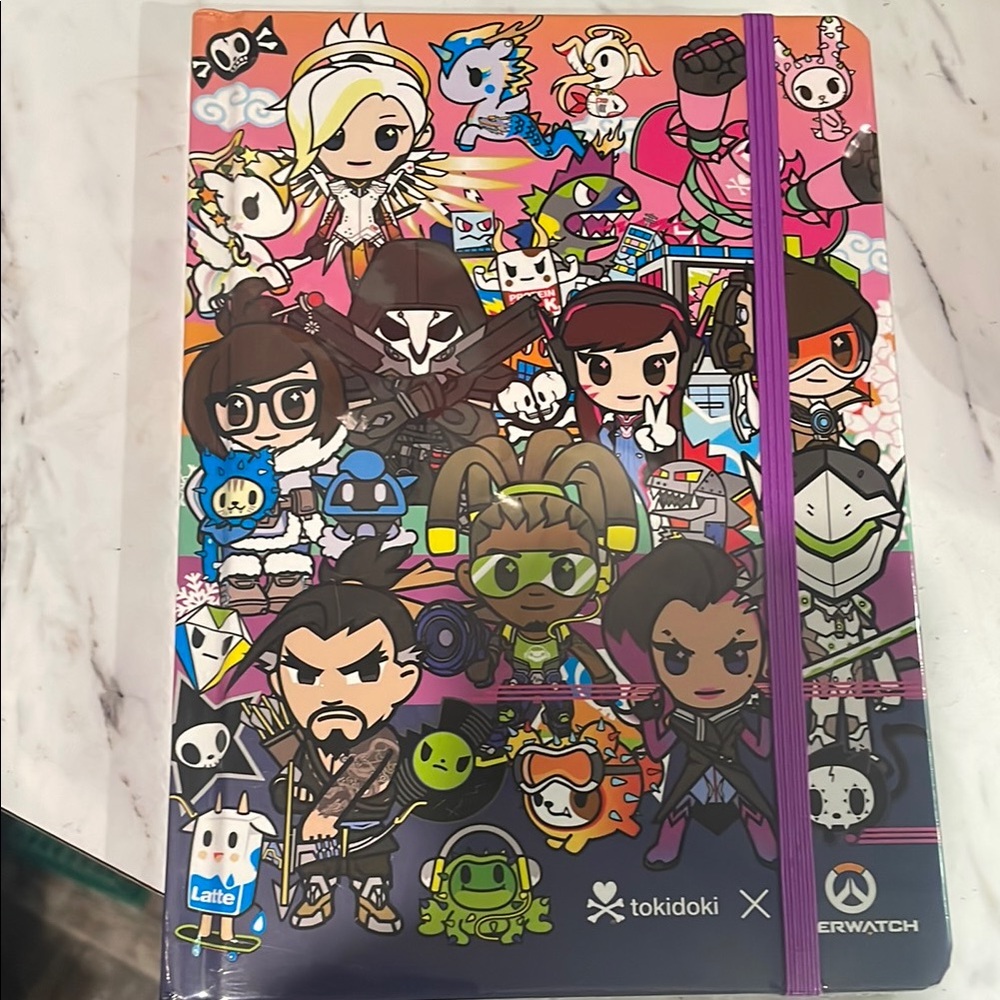 Tokidoki x Overwatch Notebook
